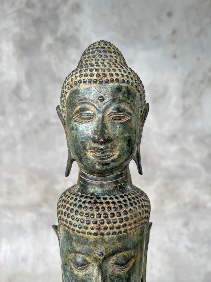 Buddha Heads 3 with base