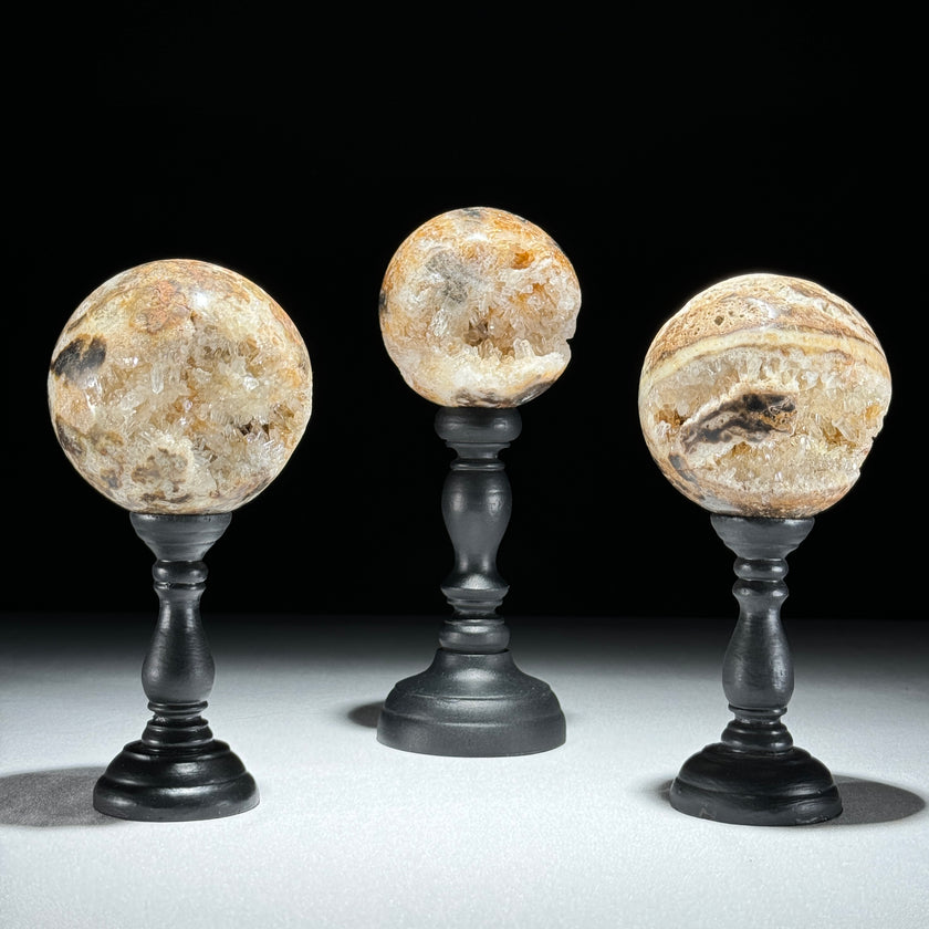 Stone sphere set 3  - Min,A/053