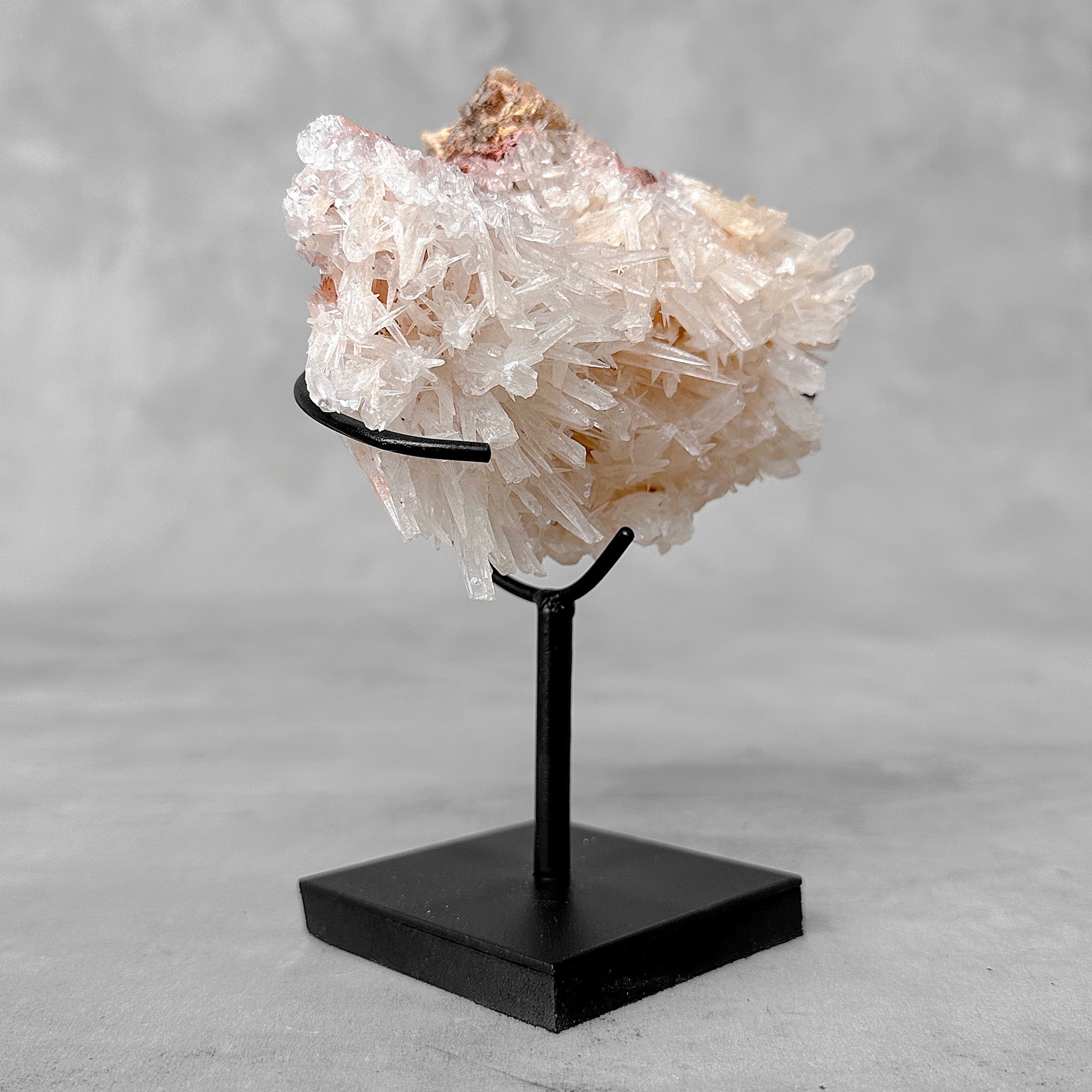 Beautiful Quartz Crystal cluster on a custom stand CC/558