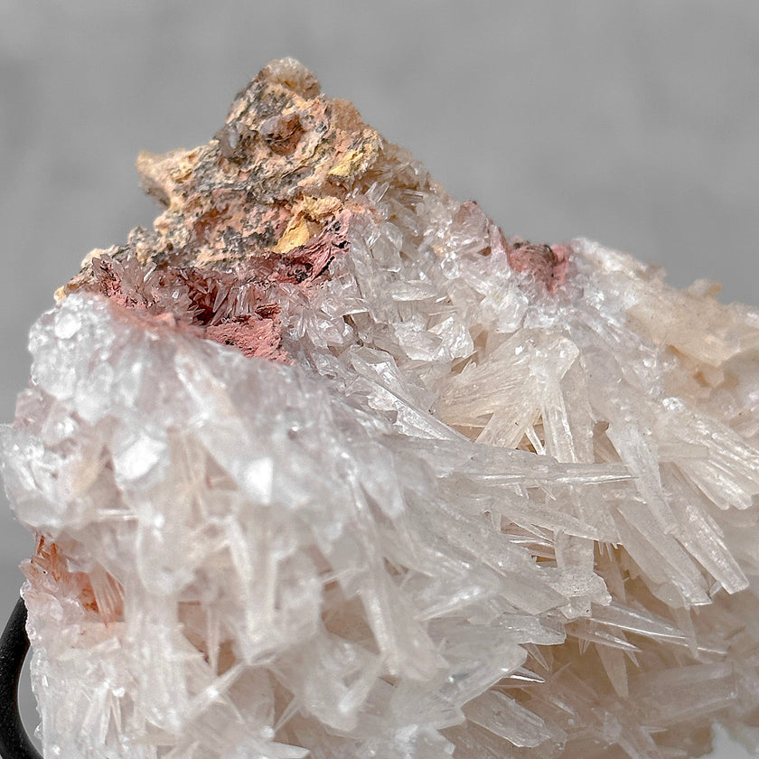 Beautiful Quartz Crystal cluster on a custom stand CC/558