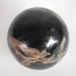 Wonderful Petrified wood Sphere on a custom stand SPHERES 061