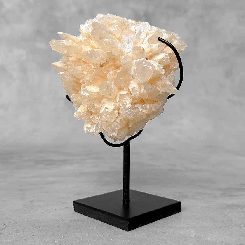 Beautiful Quartz Crystal cluster on a custom stand CC/561