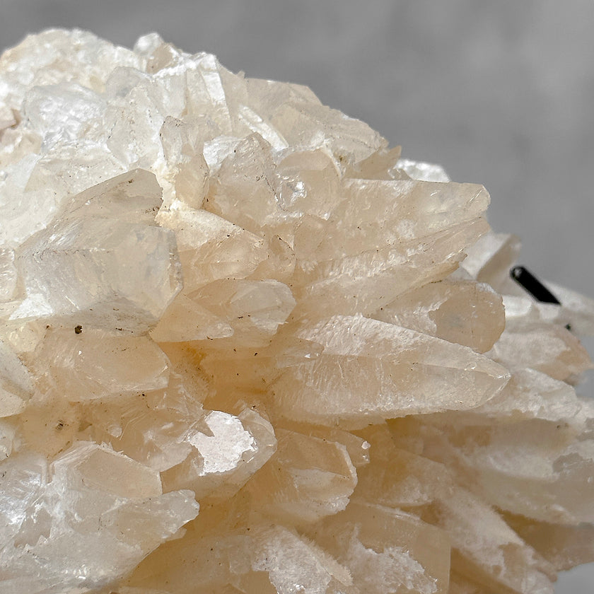 Beautiful Quartz Crystal cluster on a custom stand CC/561