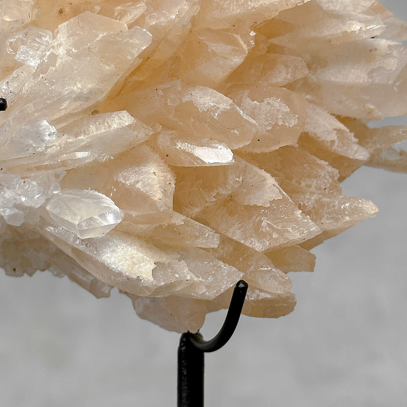Beautiful Quartz Crystal cluster on a custom stand CC/561