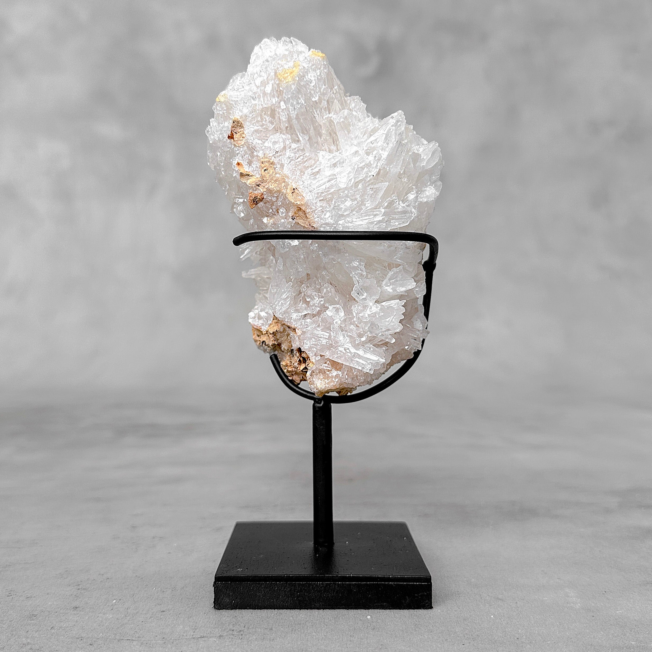 Beautiful Quartz Crystal cluster on a custom stand CC/562