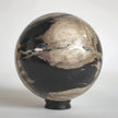 Wonderful Petrified wood Sphere on a custom stand SPHERES 058