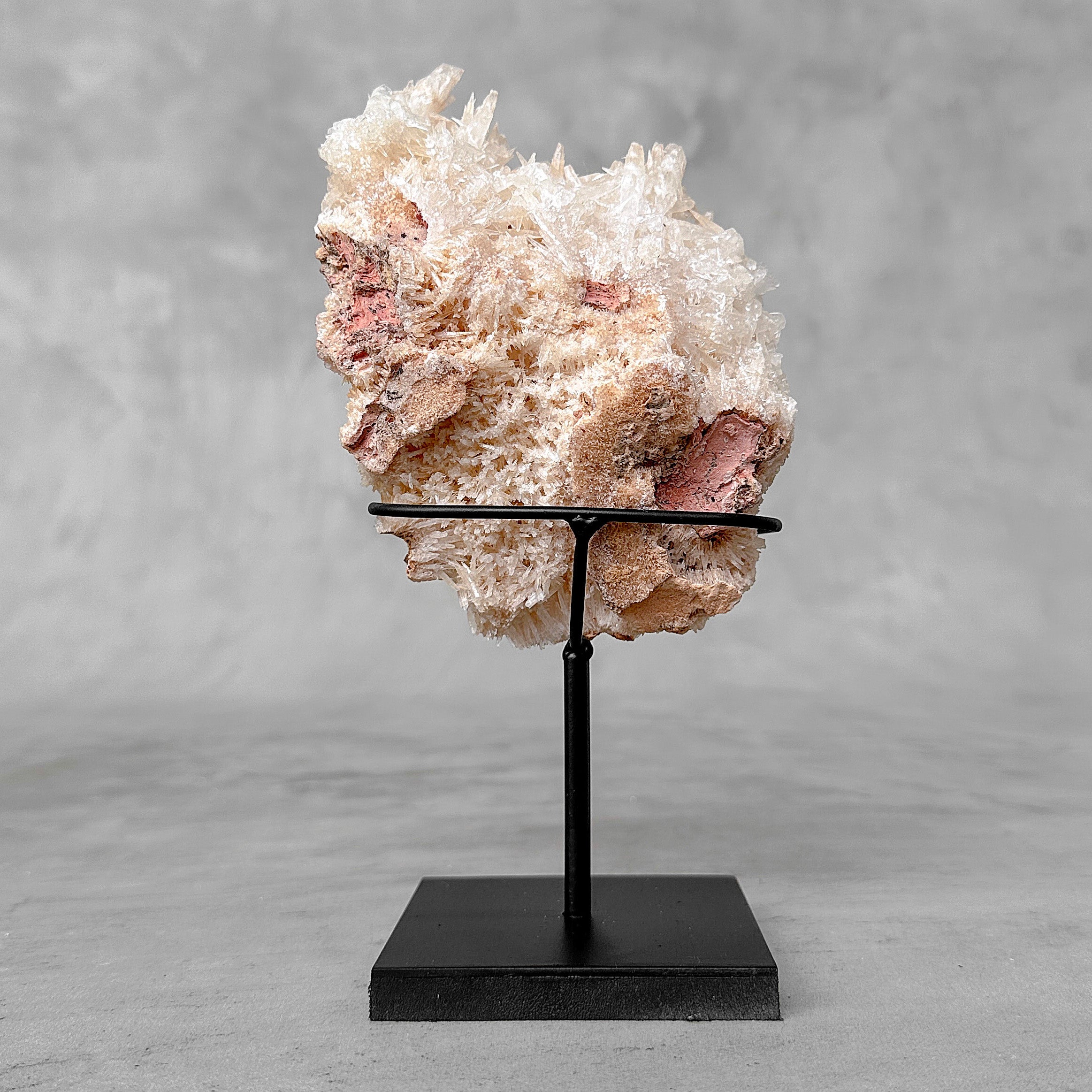 Beautiful Quartz Crystal cluster on a custom stand CC/564