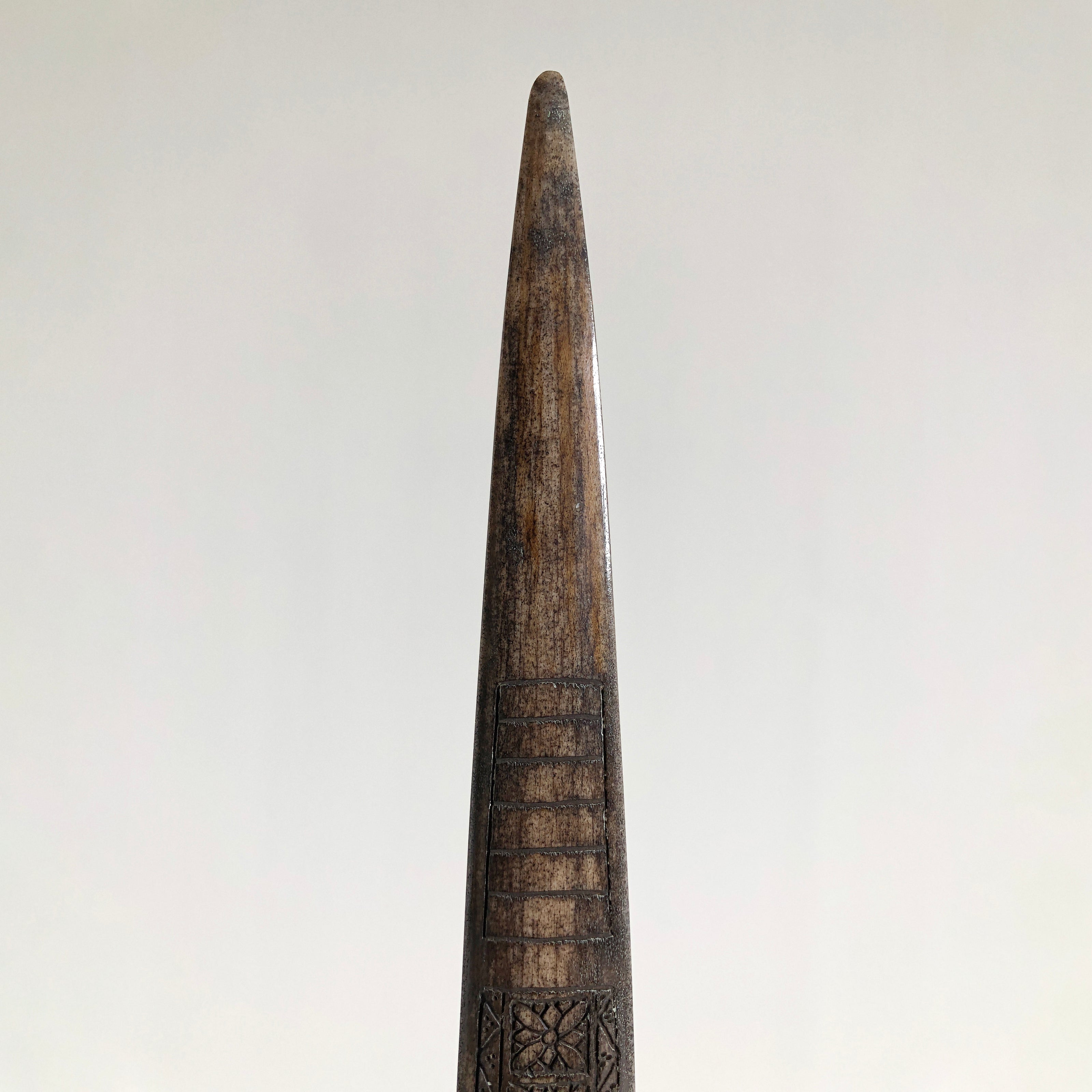 Carved Tusks 22/EX/413 Carving Bunga