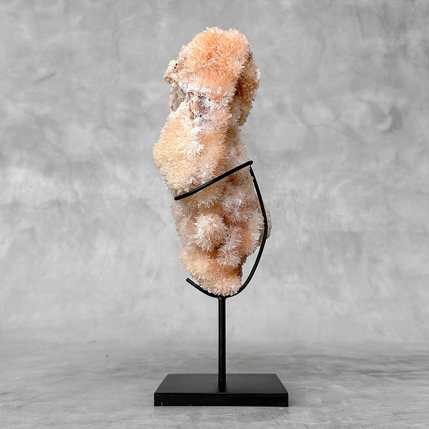 Beautiful Quartz Crystal cluster on a custom stand CC/567