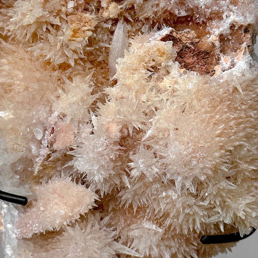 Beautiful Quartz Crystal cluster on a custom stand CC/567