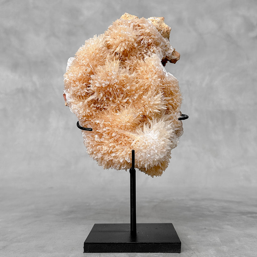 Beautiful Quartz Crystal cluster on a custom stand CC/569