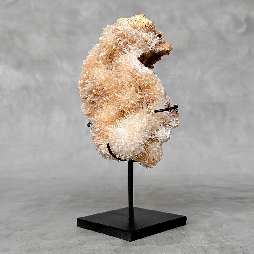 Beautiful Quartz Crystal cluster on a custom stand CC/569