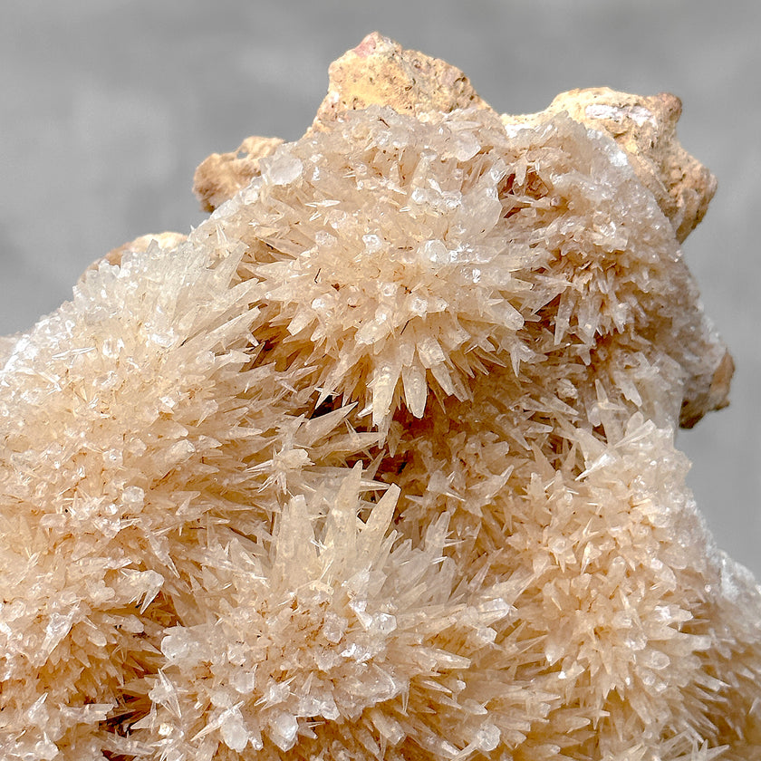 Beautiful Quartz Crystal cluster on a custom stand CC/569