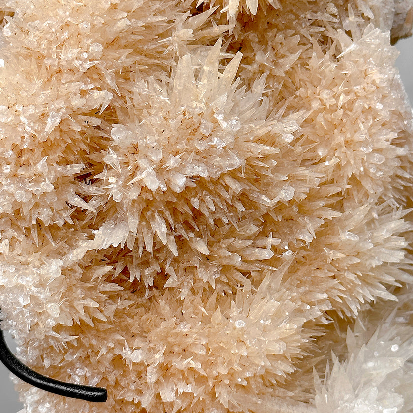 Beautiful Quartz Crystal cluster on a custom stand CC/569