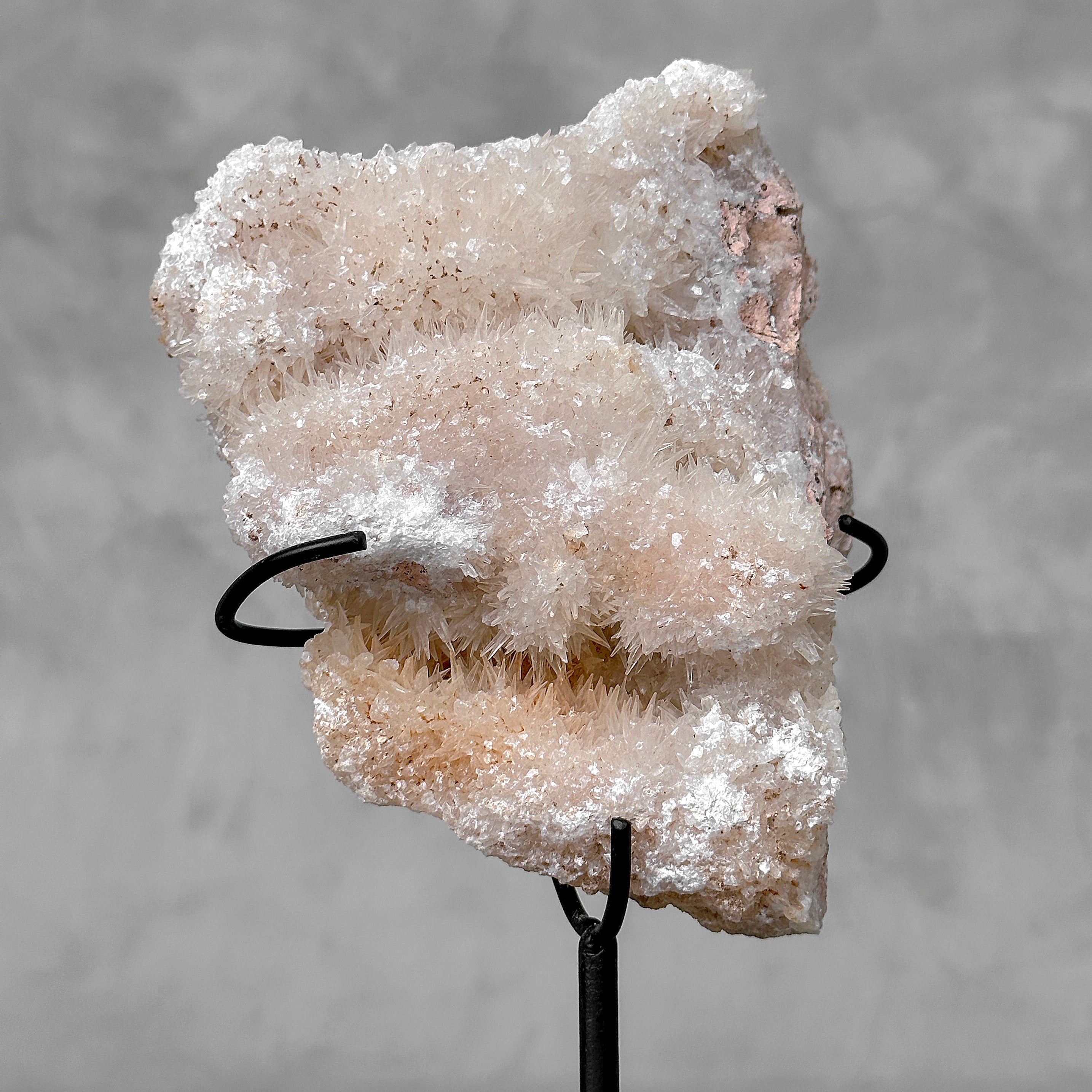 Beautiful Quartz Crystal cluster on a custom stand CC/575