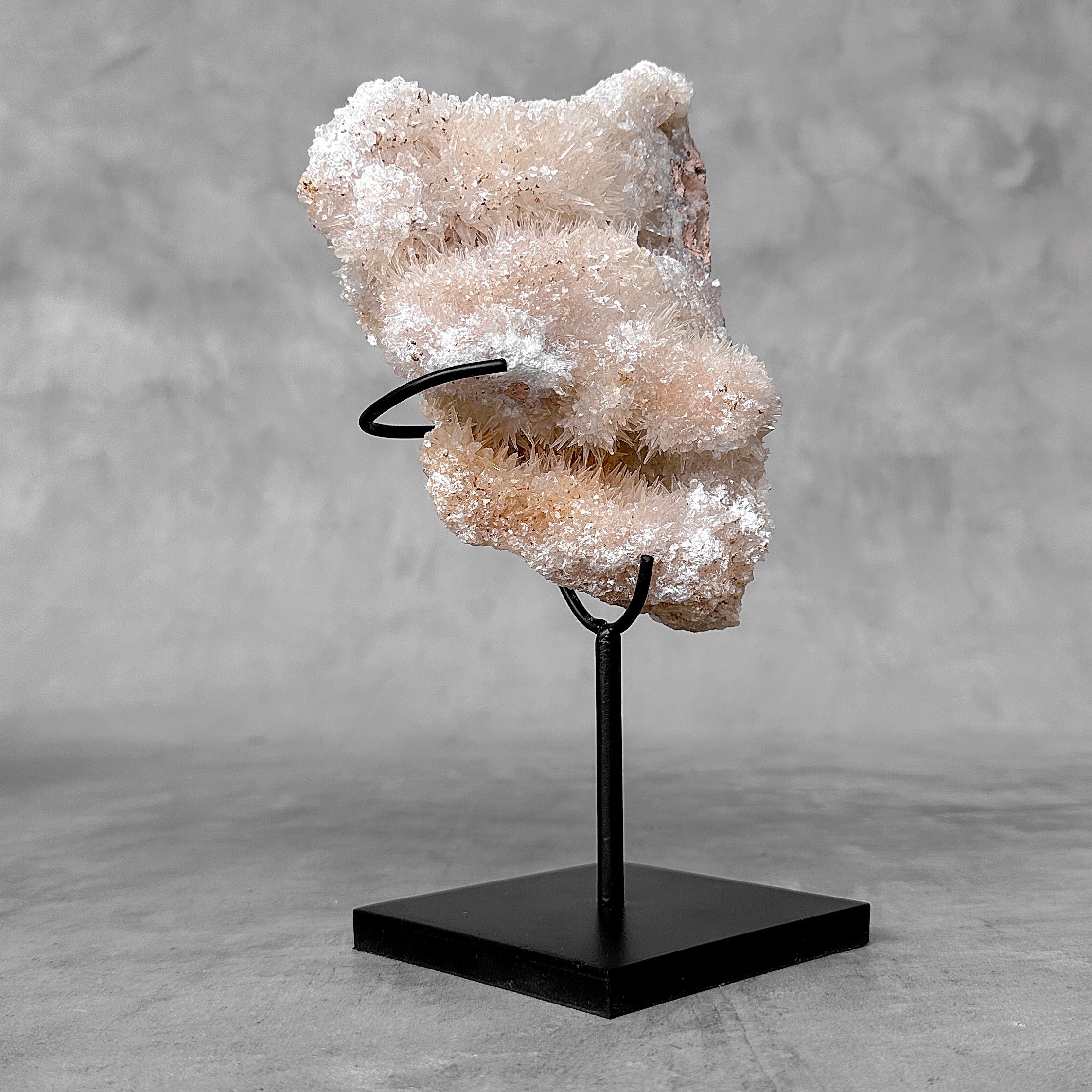 Beautiful Quartz Crystal cluster on a custom stand CC/575