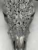 Cow & Horns Carved Rose - Skull,A/031