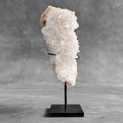 Beautiful Quartz Crystal cluster on a custom stand CC/579