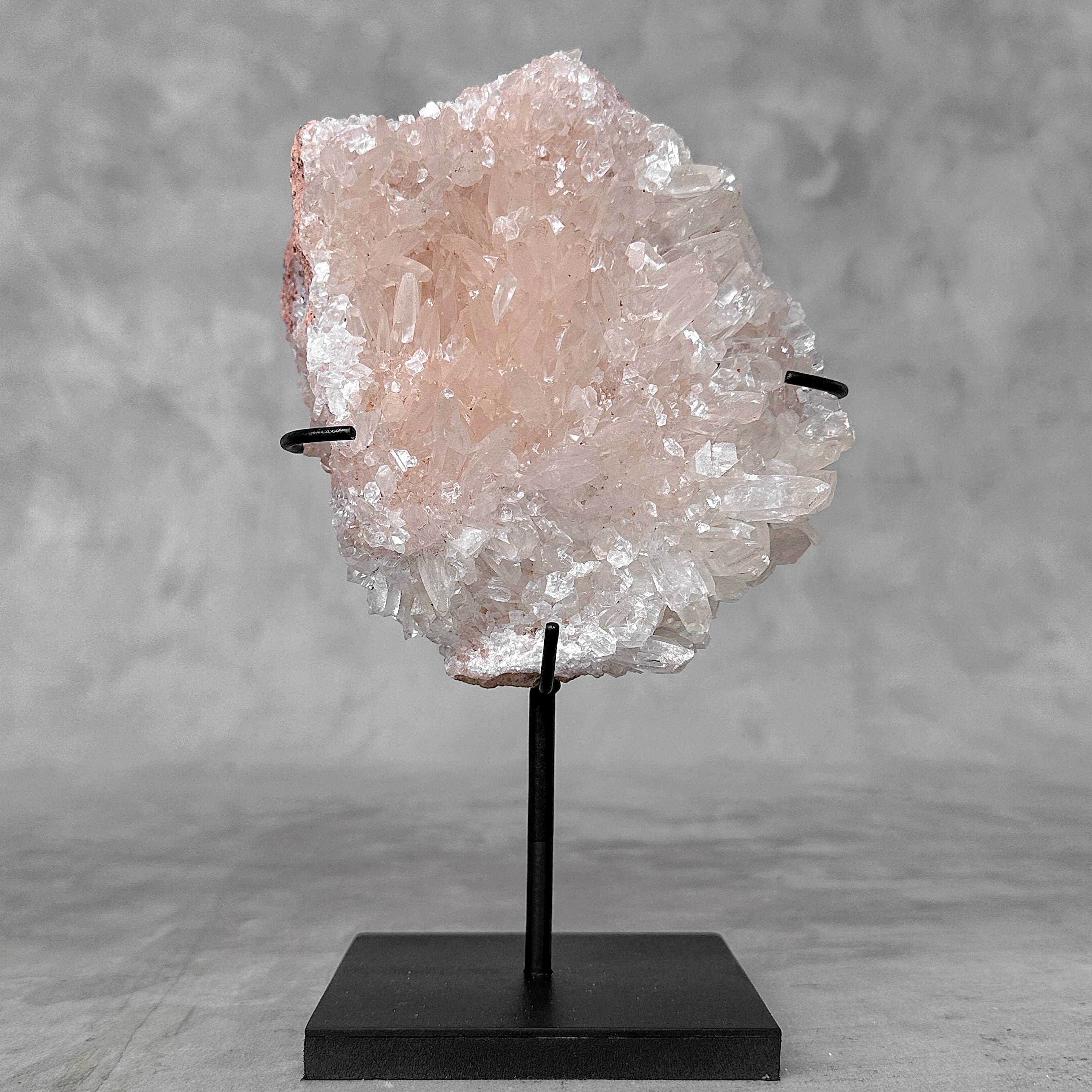 Beautiful Blush Pink Crystal cluster CC/582