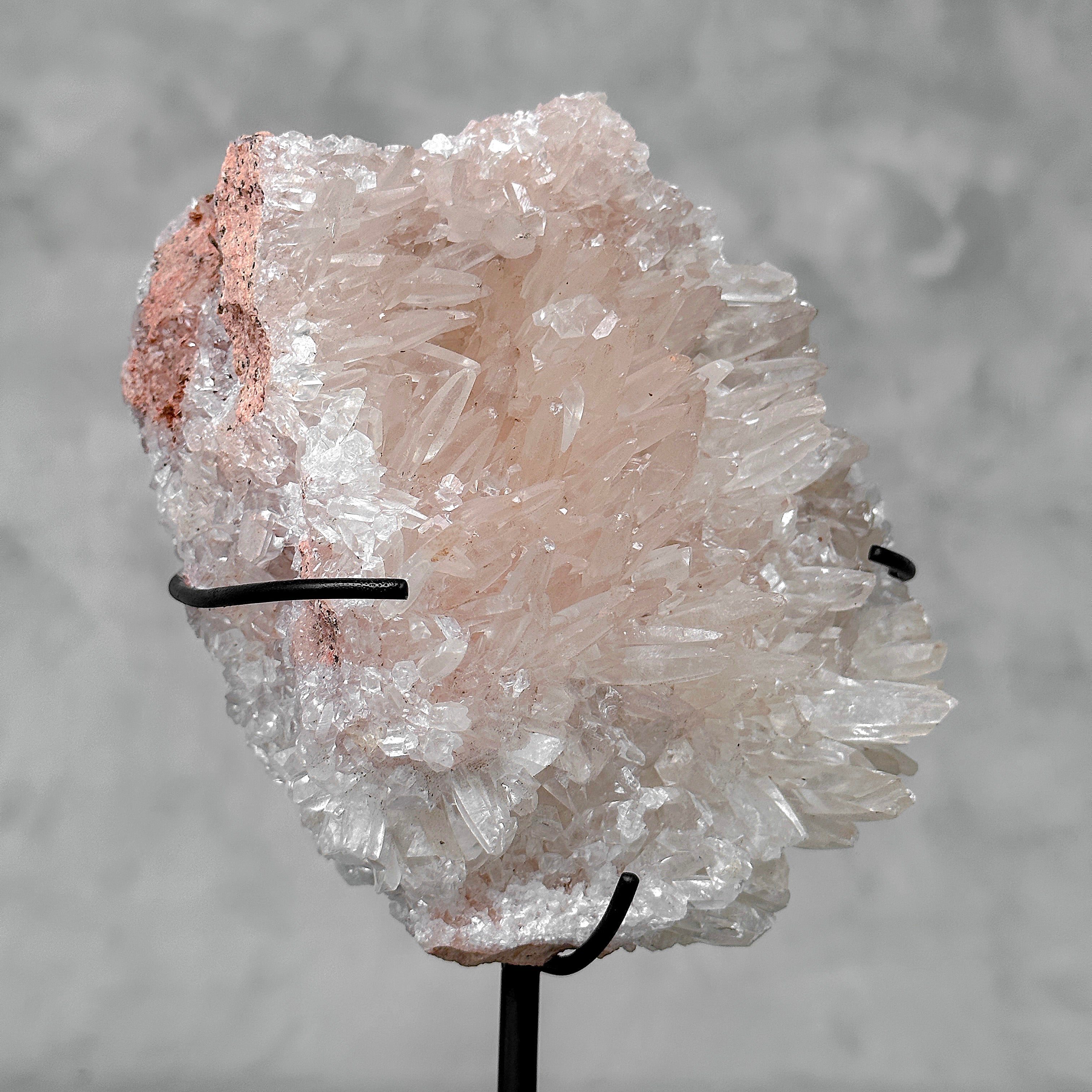 Beautiful Blush Pink Crystal cluster CC/582