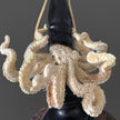 A Stunning Hand Carved Octopus With Horn on a Stand - 7Z/109