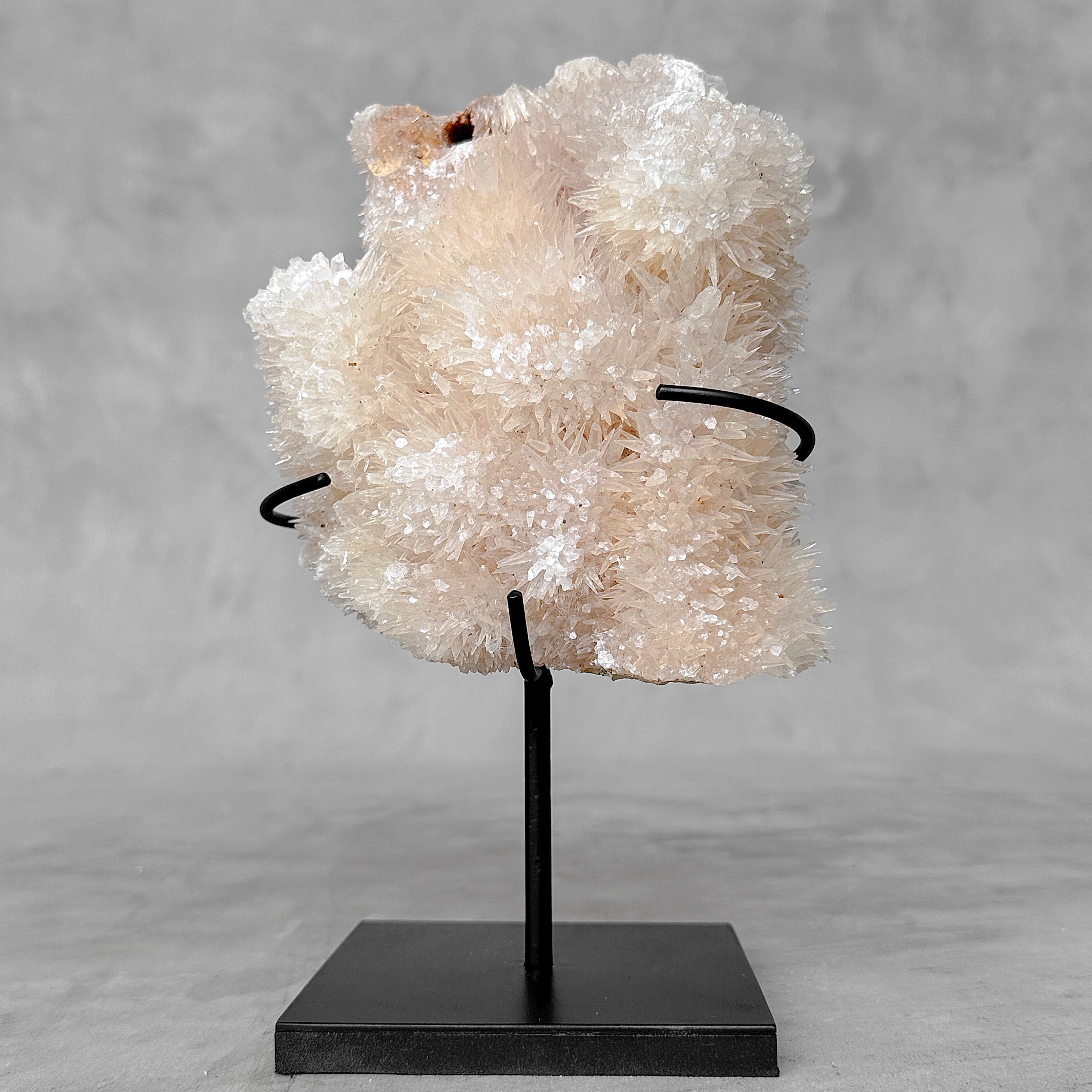 Beautiful Quartz Crystal cluster on a custom stand CC/587