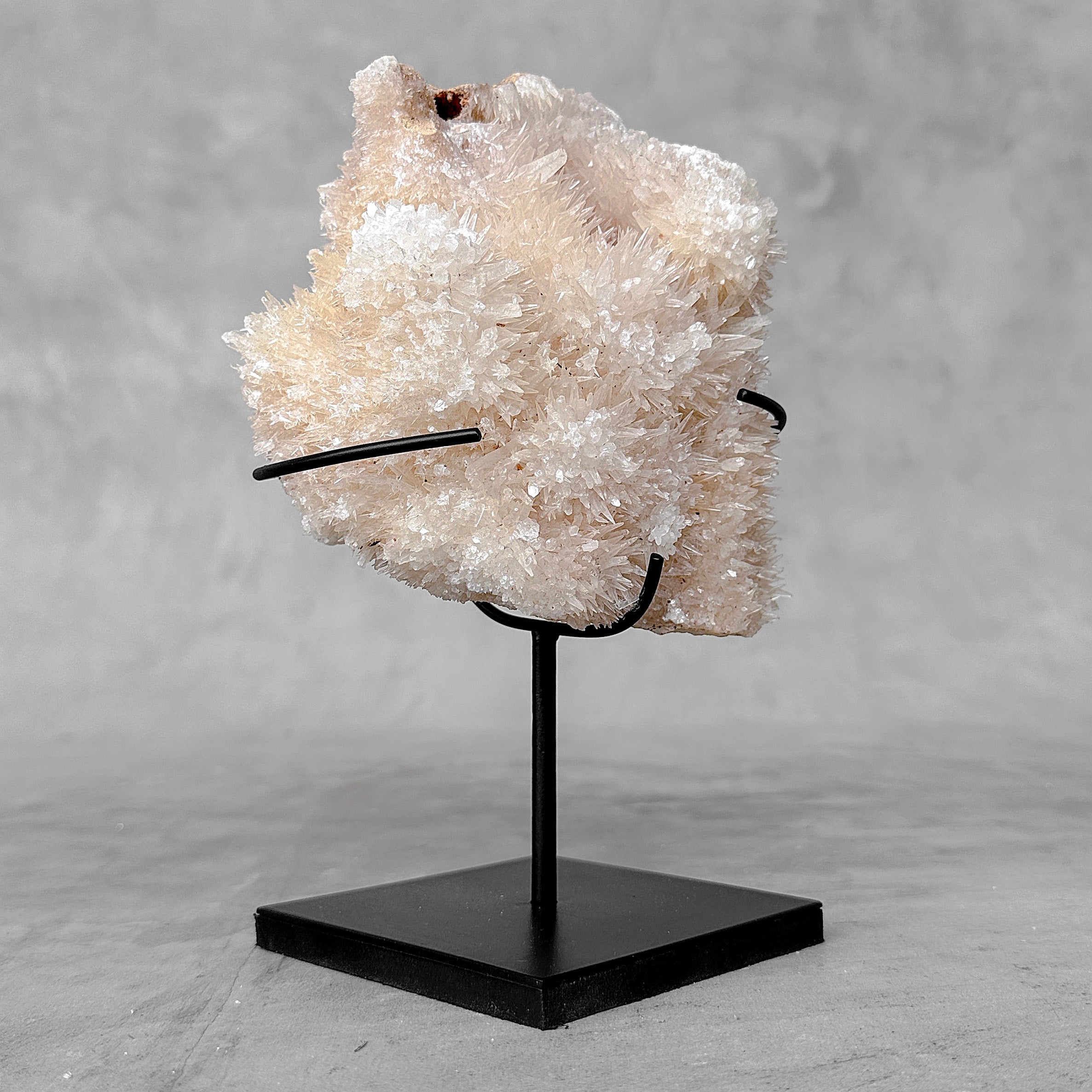 Beautiful Quartz Crystal cluster on a custom stand CC/587