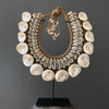 SN13 - Decorative shell necklace on a custom stand - 22/EX/362