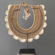 SN13 - Decorative shell necklace on a custom stand - 22/EX/362