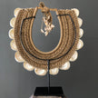 SN13 - Decorative shell necklace on a custom stand - 22/EX/362