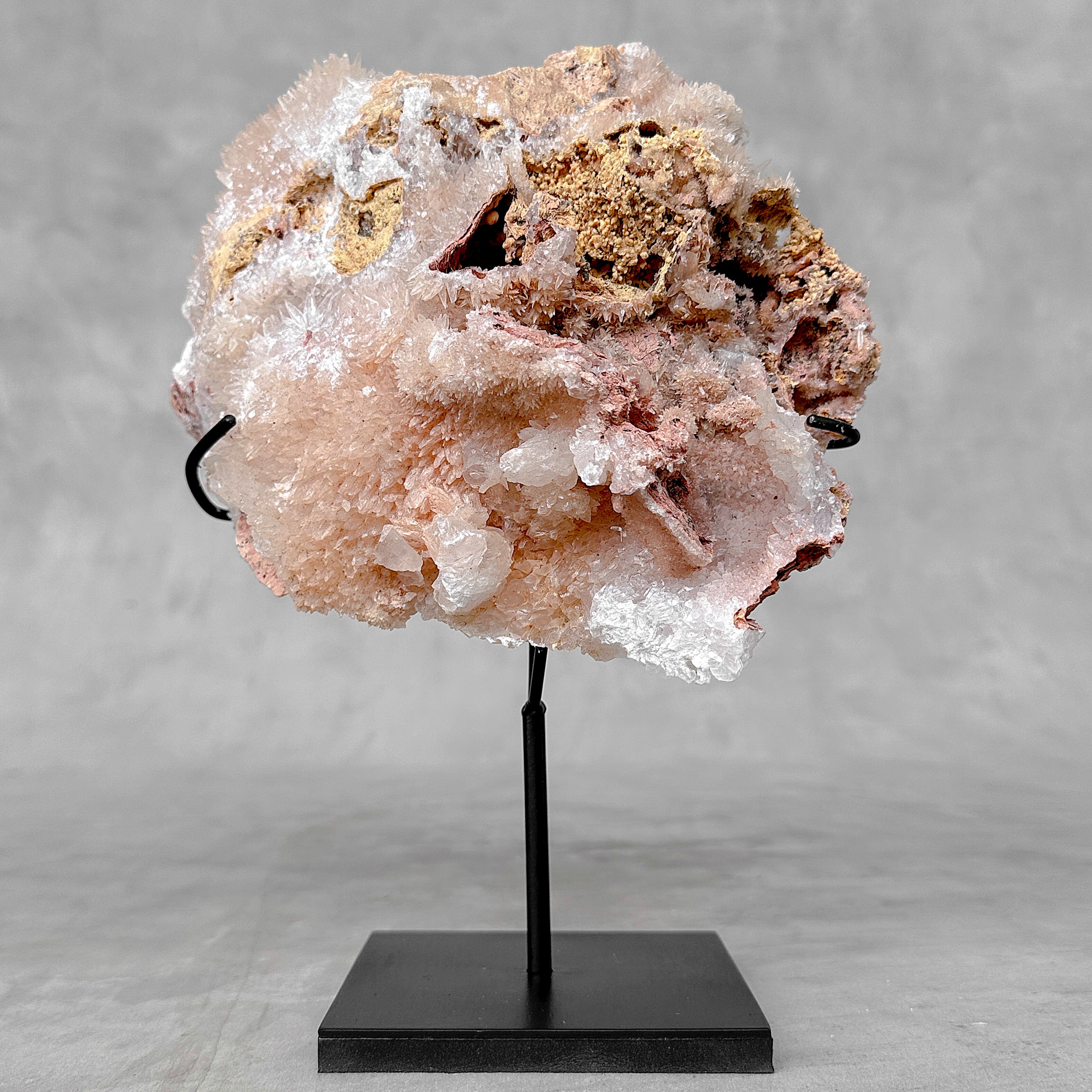 Beautiful Quartz Crystal cluster on a custom stand CC/594