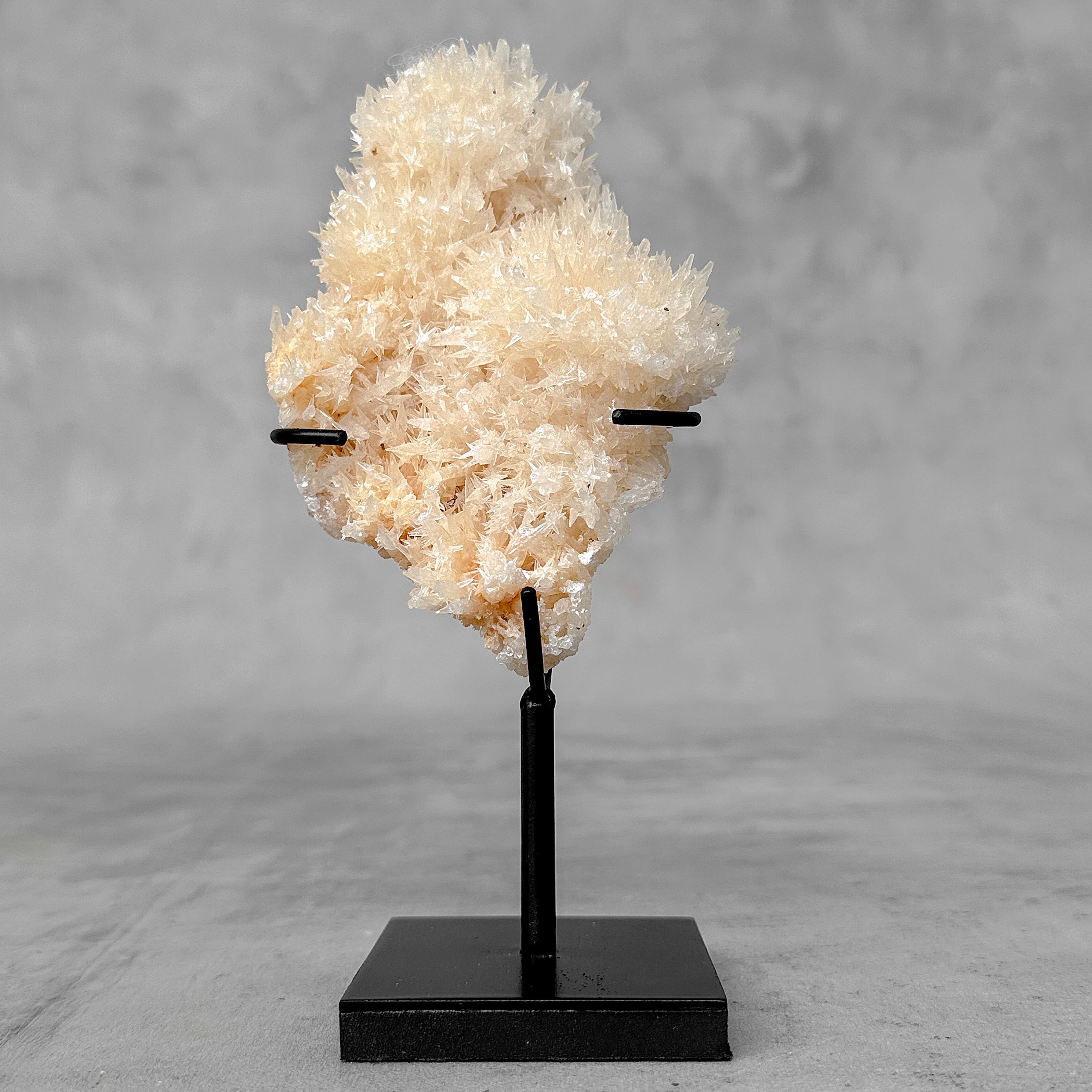 Beautiful Quartz Crystal cluster on a custom stand CC/595