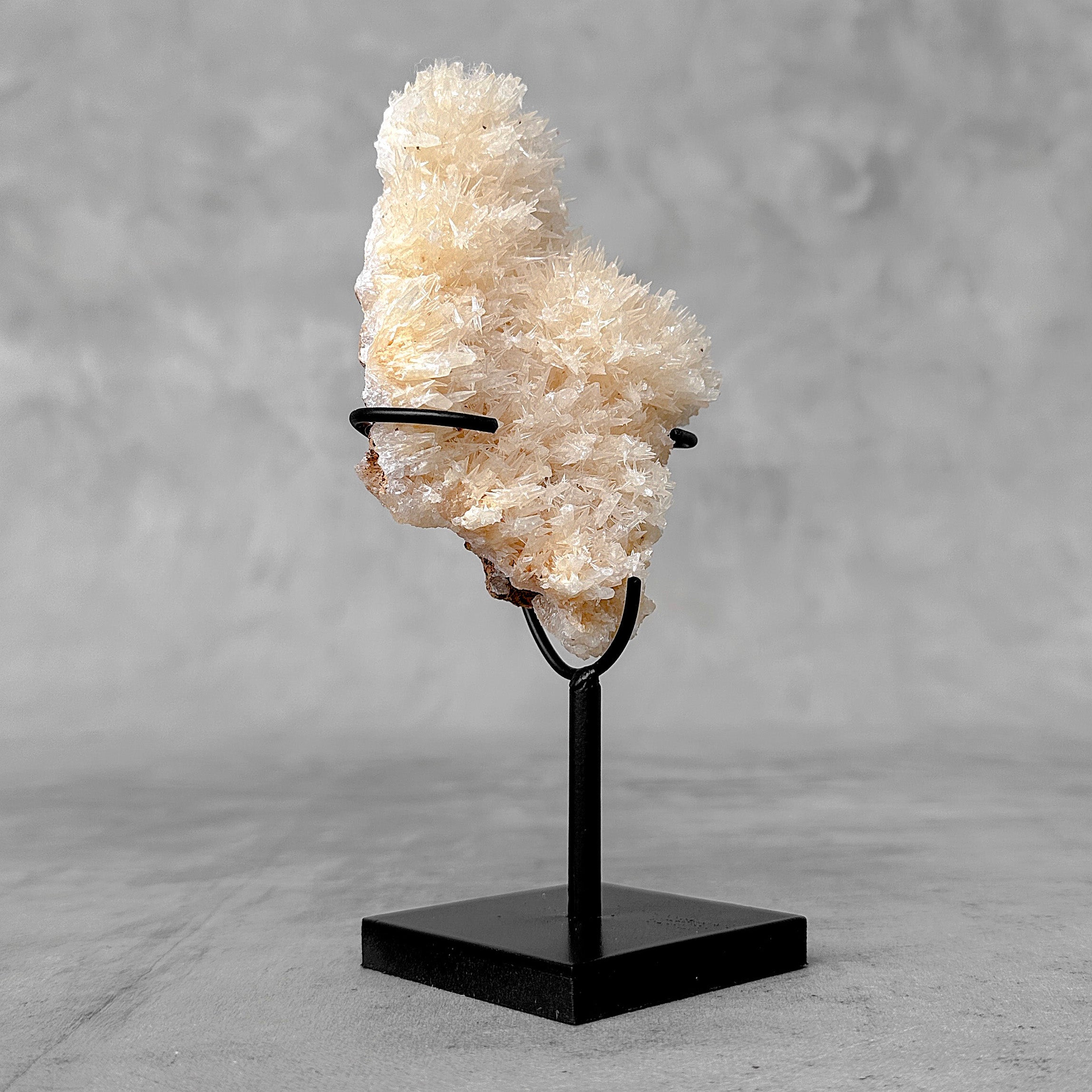 Beautiful Quartz Crystal cluster on a custom stand CC/595