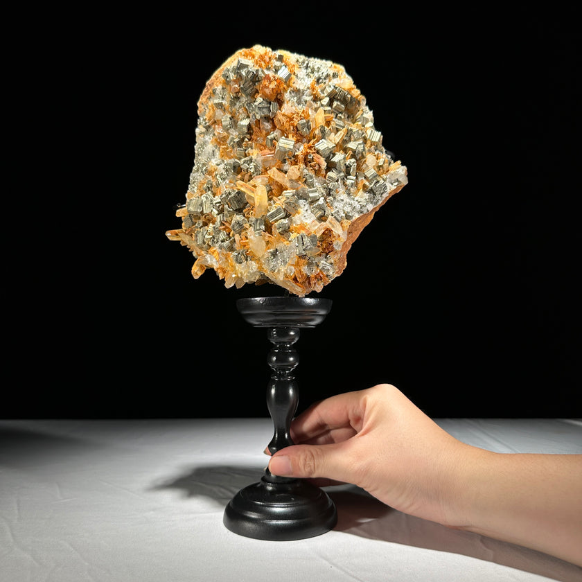 Pyrite Cluster  carving C2/273