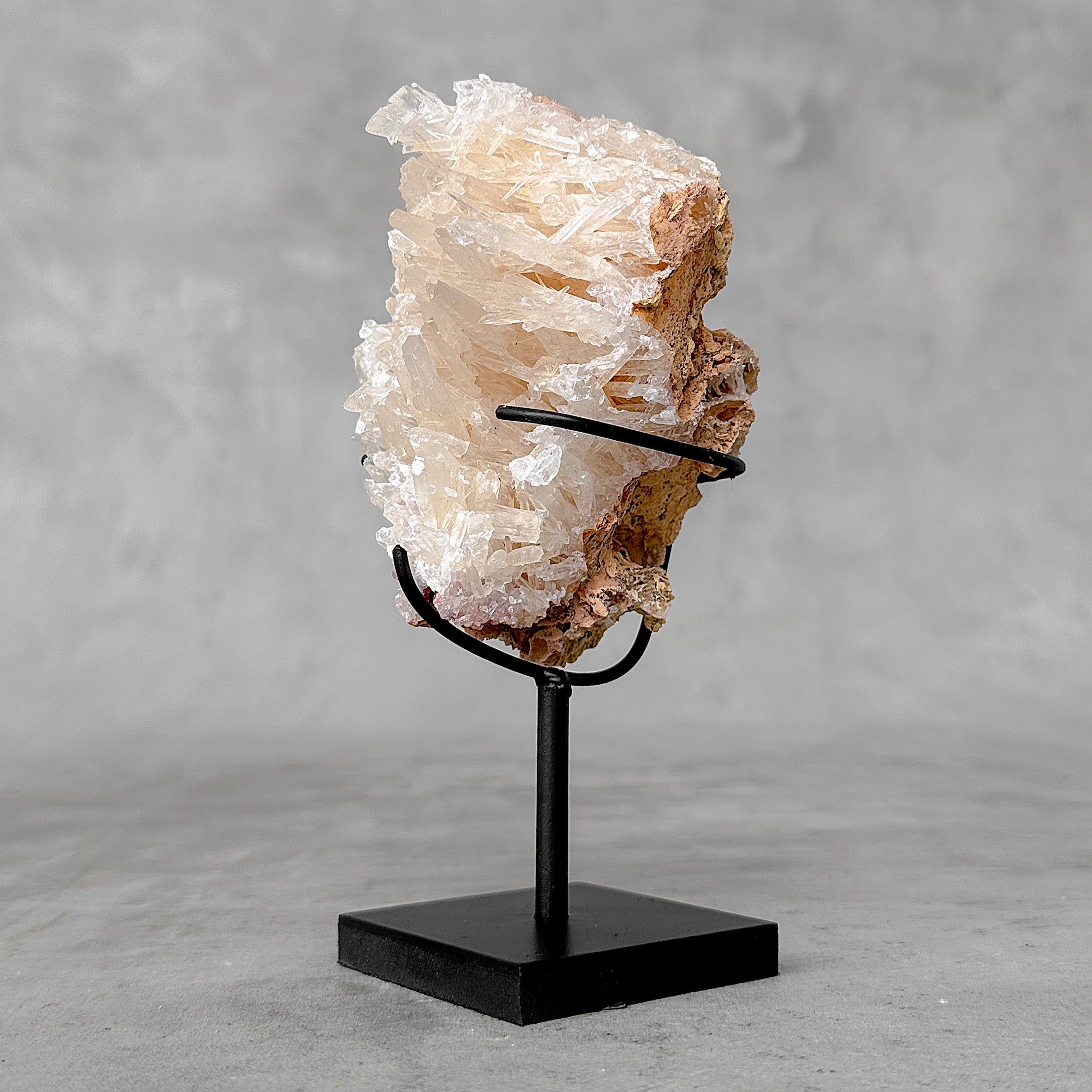 Beautiful Quartz Crystal cluster on a custom stand CC/597