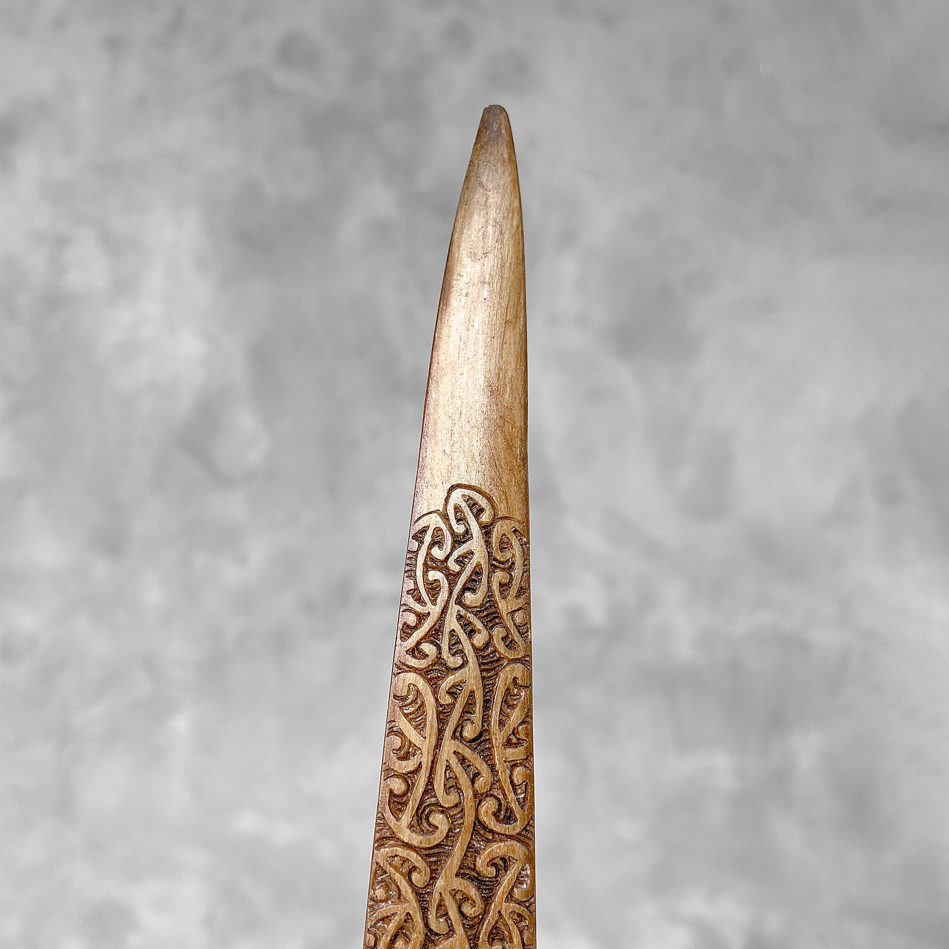 Maori carving Tusks 23/ETSY/412 Carving Mangapore