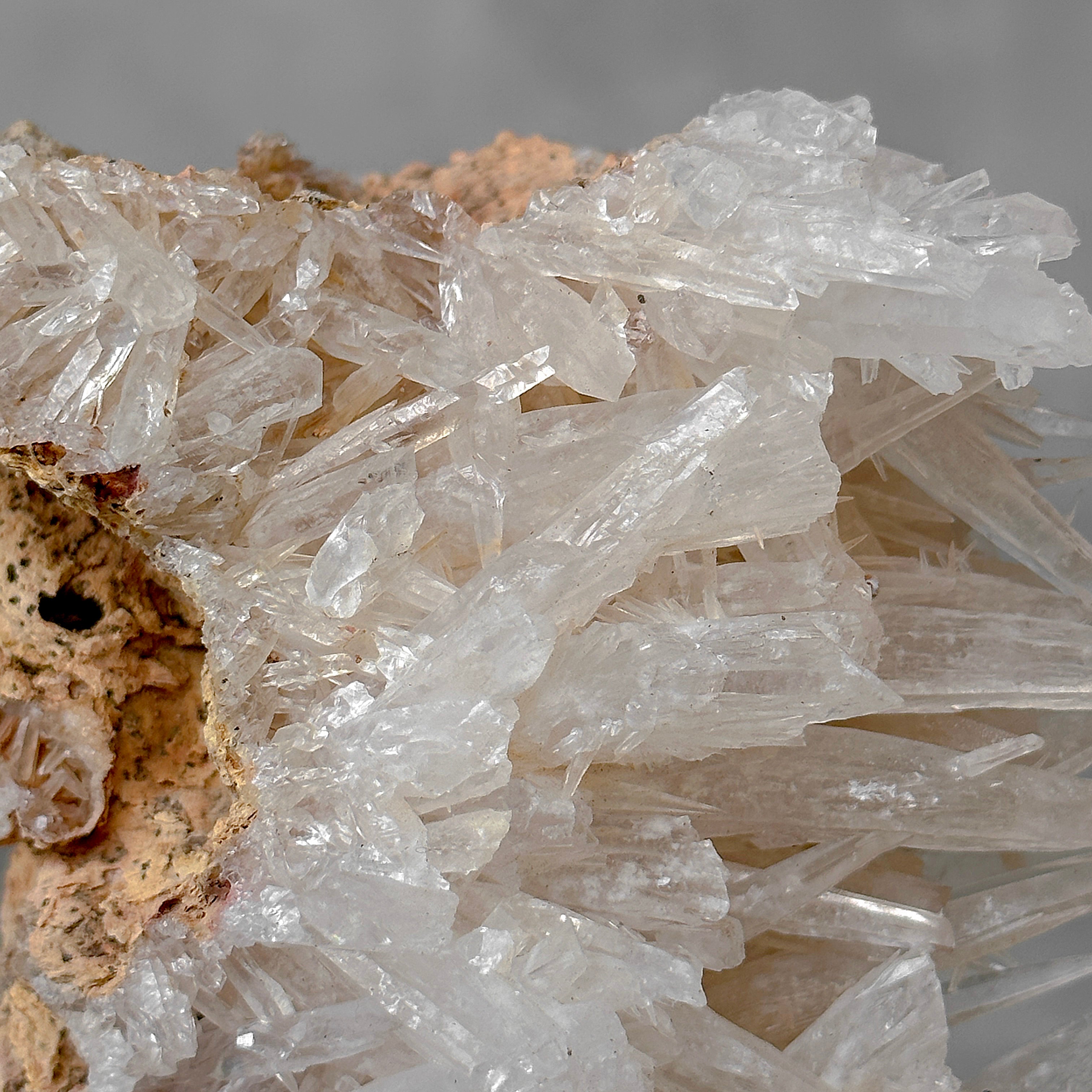 Beautiful Quartz Crystal cluster on a custom stand CC/597