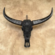 Caved Waterbuffalo Skulls with Star Mandala Carving Skull,A/090