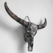 Real Carved Buffalo Skull 22/EX/275