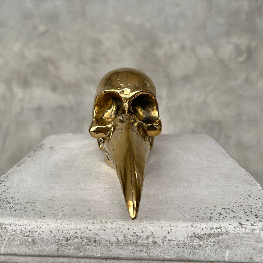 Mythical Bird Head Light Brown S