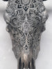 Carved Bull (Limousine) Star Mandala carving N2/075