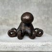 Octopus Sculputre Brown Bronze