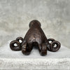 Octopus Sculputre Brown Bronze