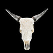 Fully carved cow skulls with Star Mandala Carving Skull,A/081