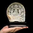 Carved Mother of Pearl Shells Ganesha Carving ToS,A/028