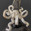 A Stunning Hand Carved Octopus With Horn on a Stand - 7K/109