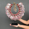 SN9 - Decorative Shell necklace on custom stand - 23/Etsy/559