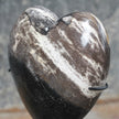 Wonderful Petrified Wood Heart-Shaped on a Custom Stand PWH/023