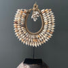 SN6 - Decorative Shell Necklace on custom stand - 6F/065