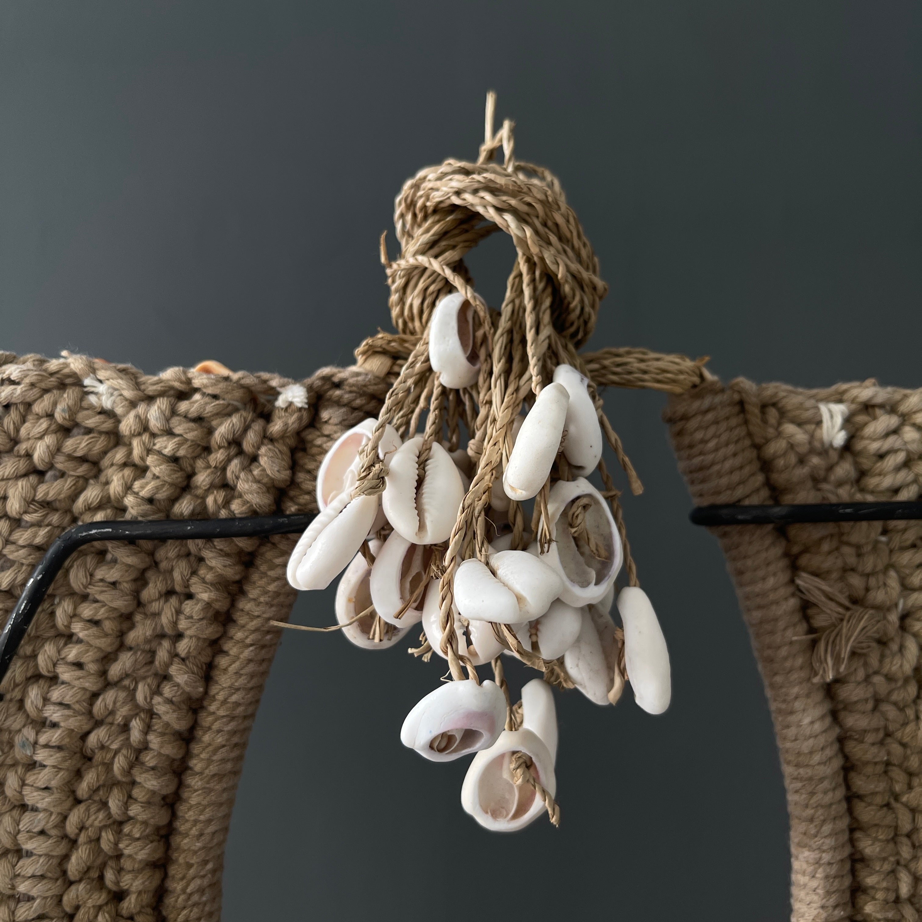 SN6 - Decorative Shell Necklace on custom stand - 6F/065